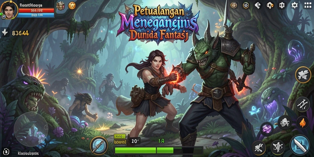 Screenshot utama 8364 menampilkan momen seru dalam petualangan.