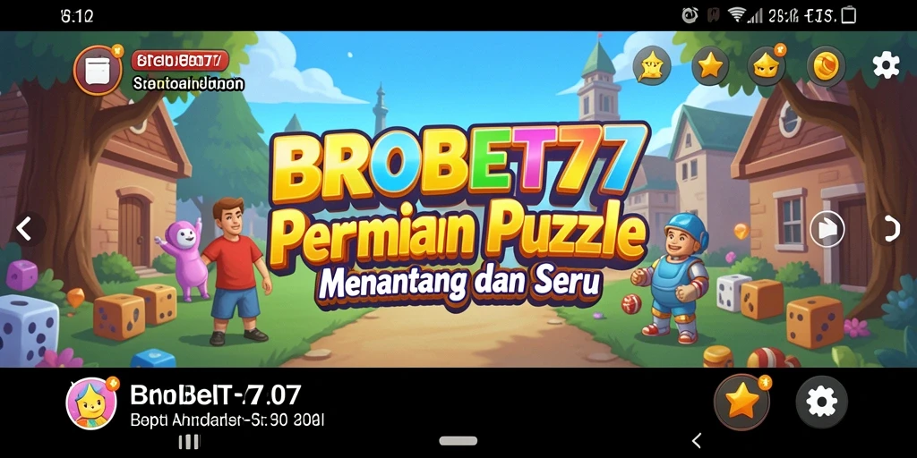 Tampilan gameplay BROBET77 yang menantang dan menarik.