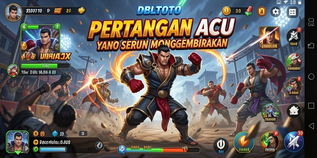 Tampilan memukau dari gameplay <strong>DBLTOTO</strong> yang penuh aksi.