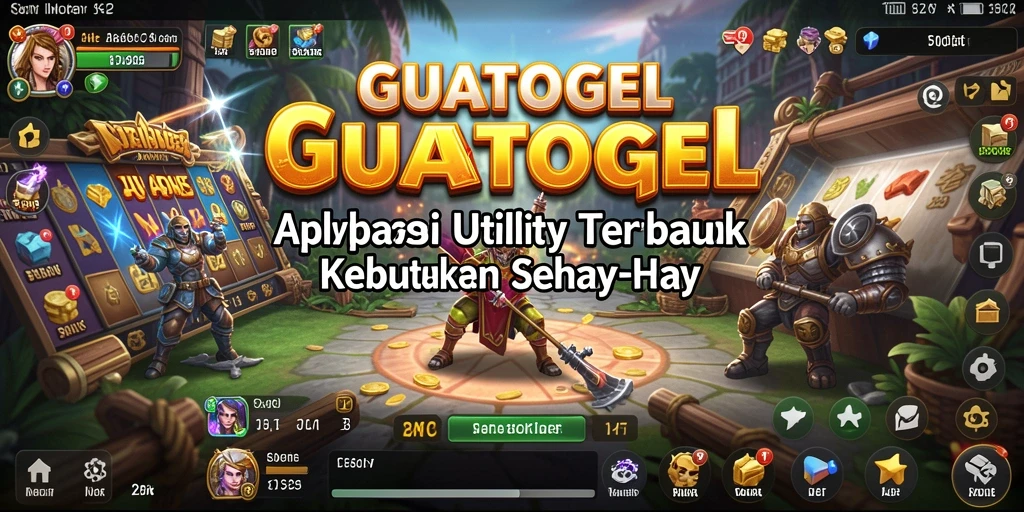 Tampilan antarmuka aplikasi GUATOGEL yang modern dan intuitif.