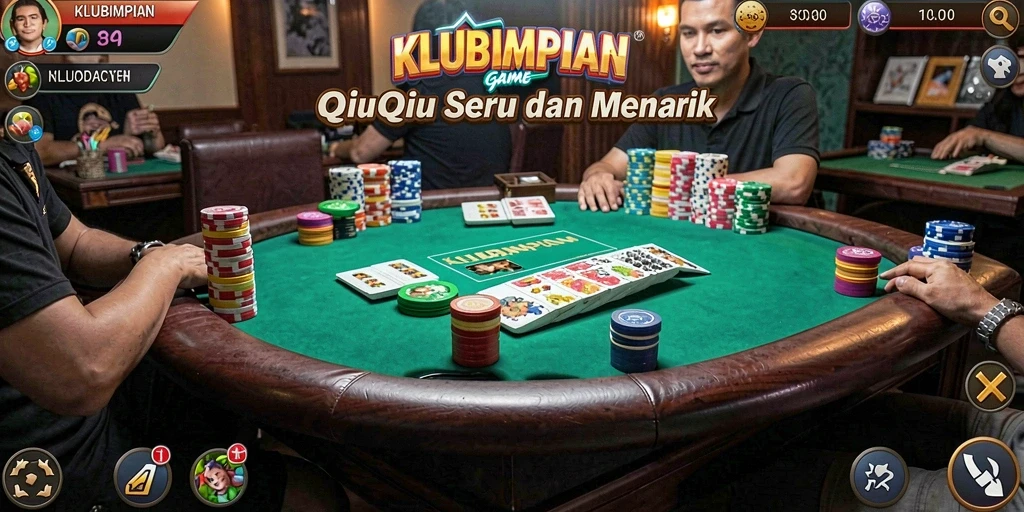Screenshot gameplay KLUBIMPIAN yang sangat seru.