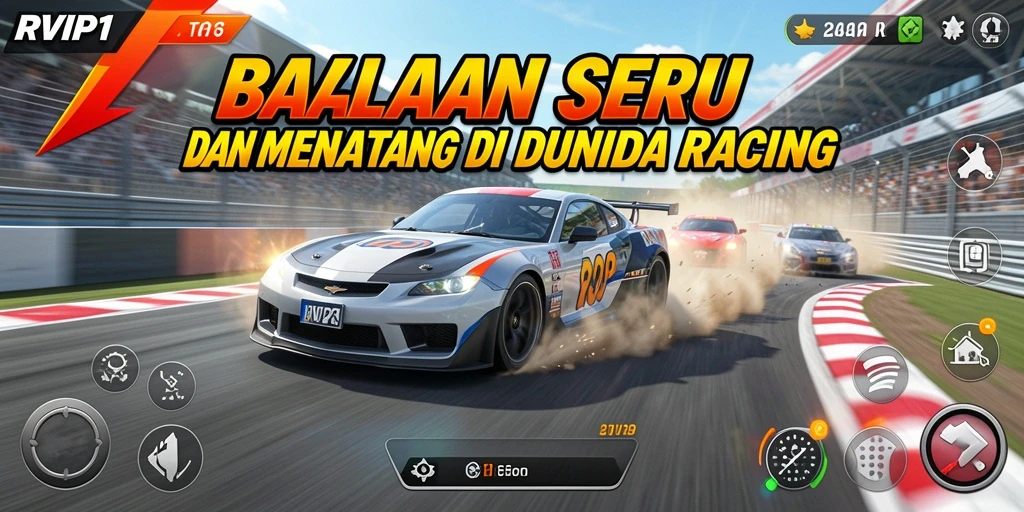 Tampilan gameplay seru dan mendebarkan di RVIP1.