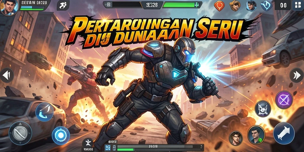Tampilan seru aksi pertarungan di SE328.