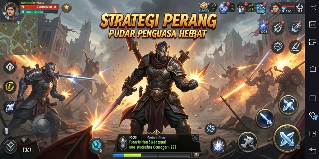Tampilan luar biasa dari strategi perang dalam VC55.